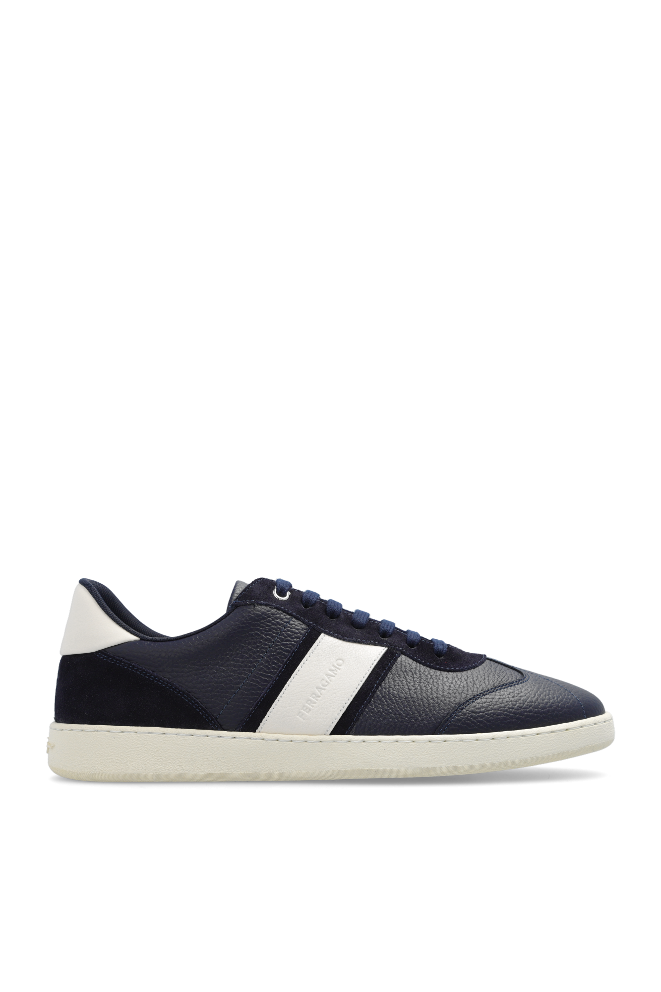 Ferragamo blue clearance sneakers